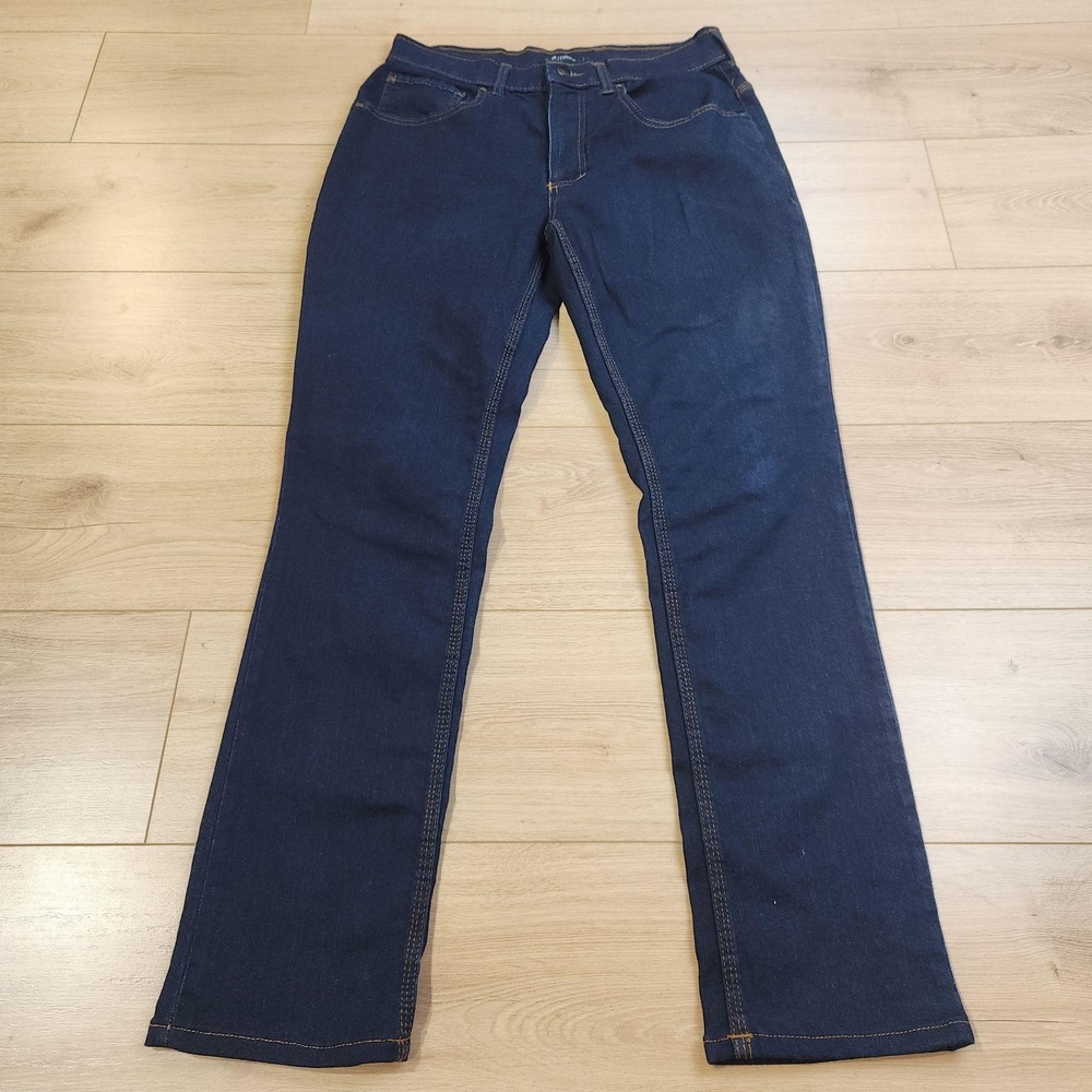 Origin Delta 68 Fighter Fit Jeans Mens 32x32 Blue Dark Wash Stretch Denim